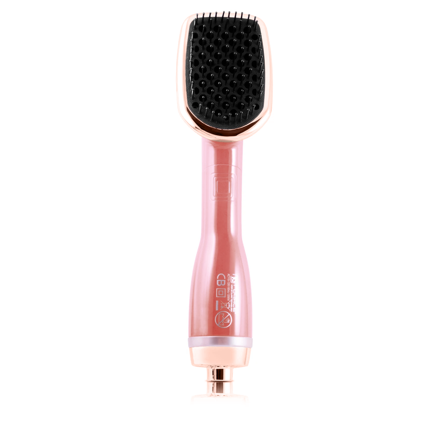 Cepillo de aire Royale 3 en 1 para secar, alaciar y desenredar color oro rosa
