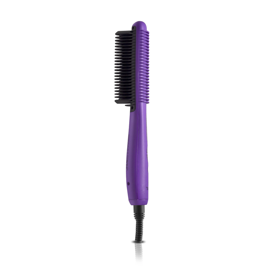 Cepillo alaciador Royale de cerámica color morado