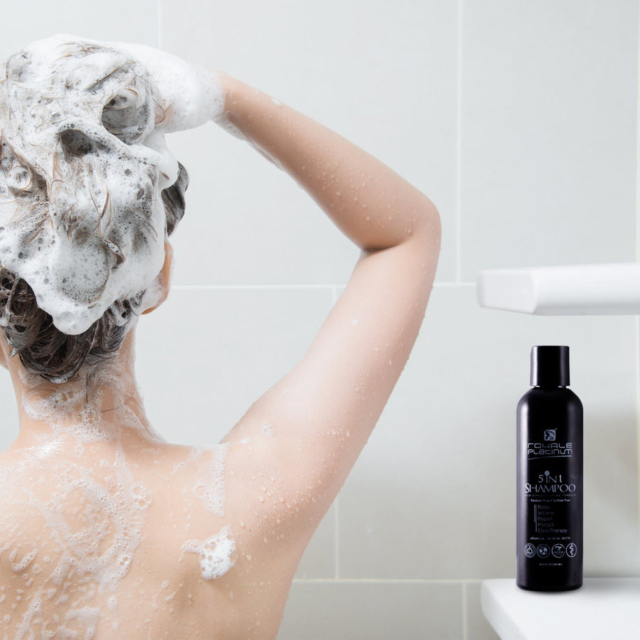 Shampoo Royale 5 en 1 con aceite de argán, vista 4 de 4