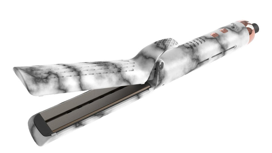 Plancha Royale Infra-Titanium de placas XL color mármol blanco