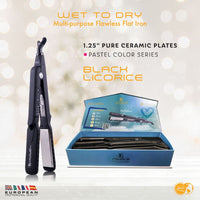 Plancha alisadora Royale Wet to Dry para cabello mojado y seco