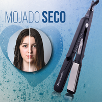 Plancha de pelo Royale para uso en seco y húmedo