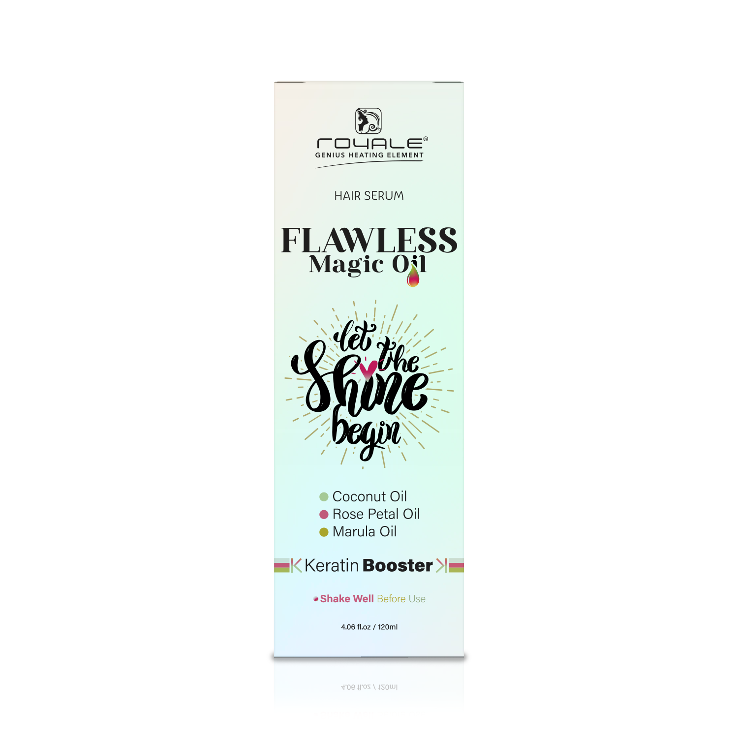 Suero para el Cabello Flawless Magic Oil | Aceite de Coco, Aceite de Pétalos de Rosa y Aceite de Marula con Potenciador de Queratina