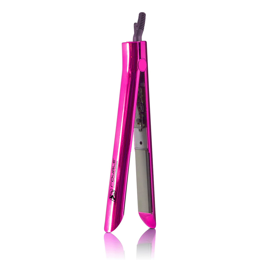 Plancha Royale Platinum Genius Sparkling color rosa brillante