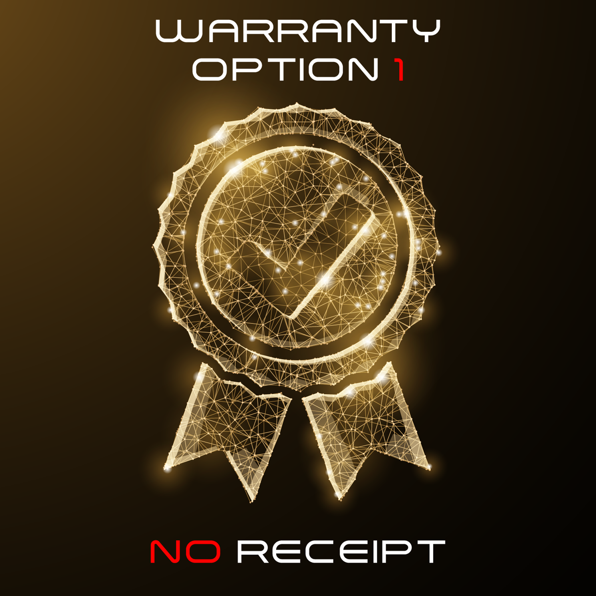 Warranty Option 1 - Shipping & Handling - No Receipt