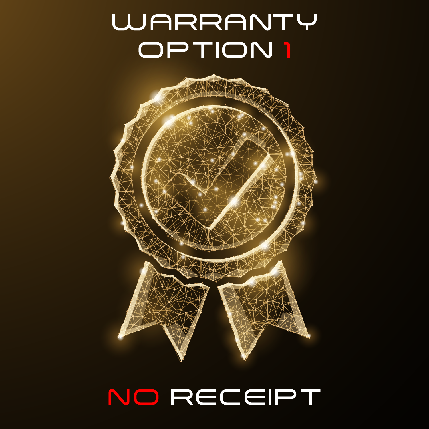 Warranty Option 1 - Shipping & Handling - No Receipt - RoyaleUSA