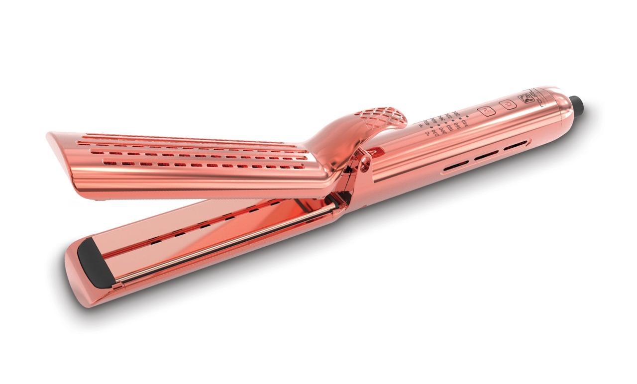 Plancha de peinado superpotente Infra-Titanium