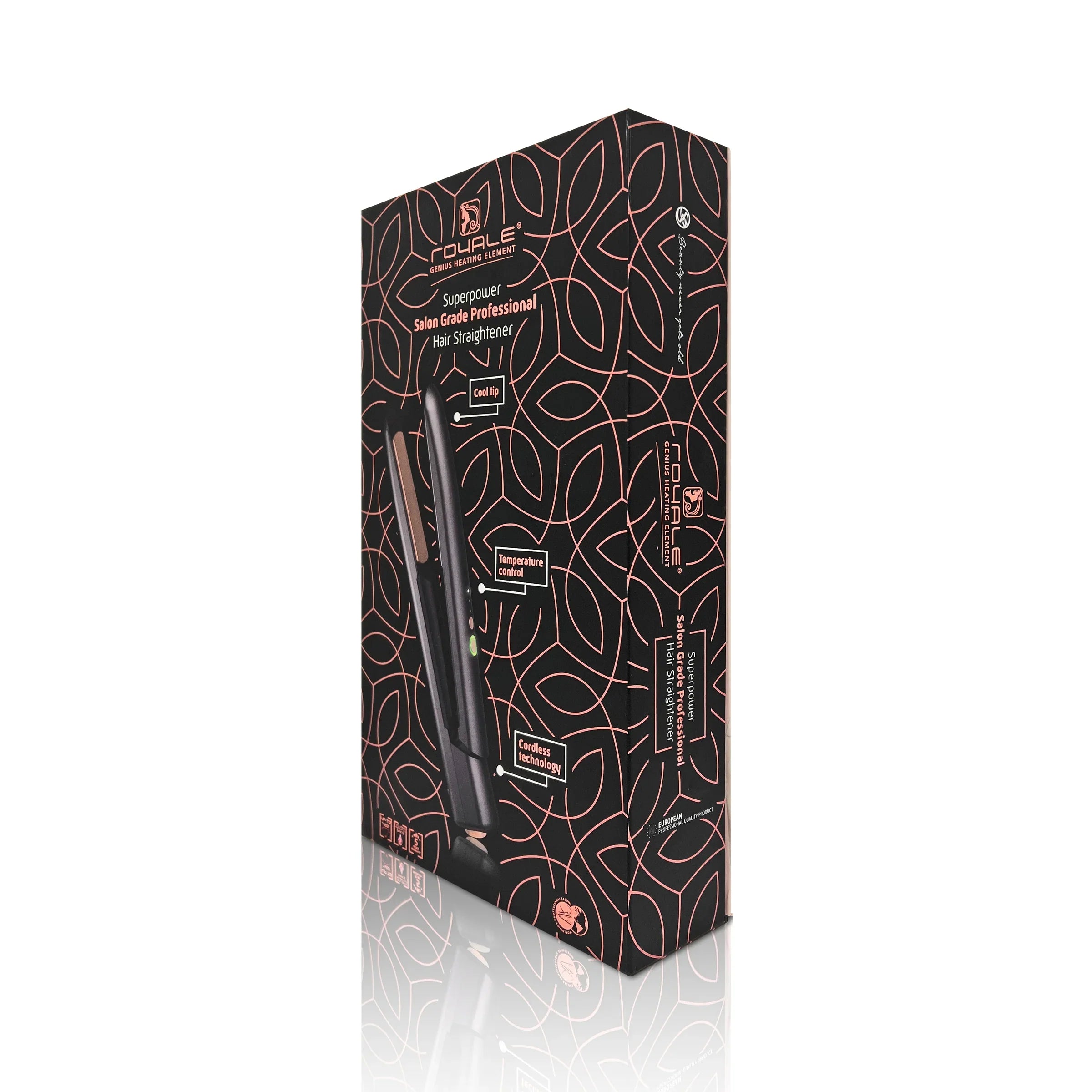 Plancha de pelo inalámbrica profesional Superpower Salon Grade ✓