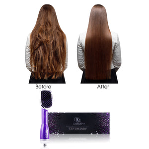 3 in 1 Drying Brush, Styler, & Detangler - Purple - RoyaleUSA