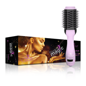 Cepillo Redondo con aire Flawless Magic 3 en 1 |  Purple (Envíos GRATIS y GARANTÍA de 5 años)