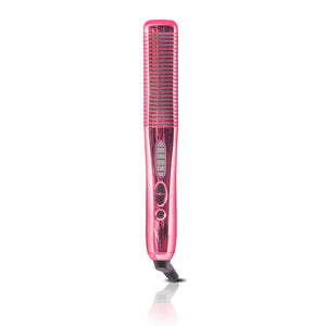 Cepillo para Cabello De Cerámica Multiusos - Brillante Hot Pink (Envíos GRATIS y GARANTÍA de 5 años)