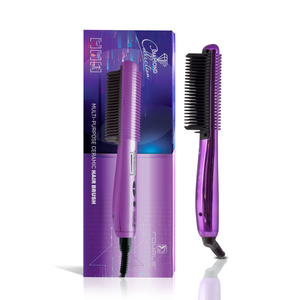 Cepillo para Cabello De Cerámica Multiusos - Brillante Purple (Envíos GRATIS y GARANTÍA de 5 años)