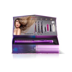 Cepillo para Cabello De Cerámica Multiusos - Brillante Purple (Envíos GRATIS y GARANTÍA de 5 años)