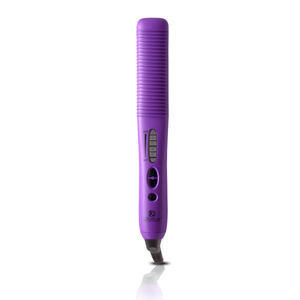 Multi-Purpose Ceramic Hair Brush - Purple