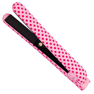 Soft Touch Classic Hair Straightener - Pink Polka-Dots - RoyaleUSA