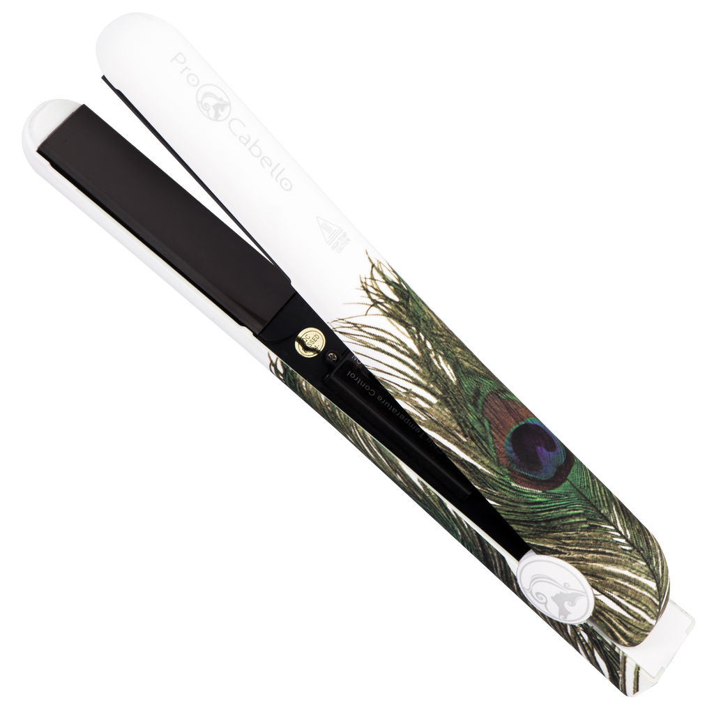 Soft Touch Classic Hair Straightener - Peacock - RoyaleUSA